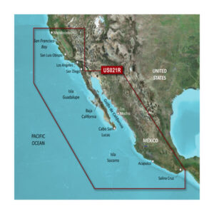 GARMIN CARTO G3 HXUS021R - CALIFORNIA-MEXICO 010-C0722-20