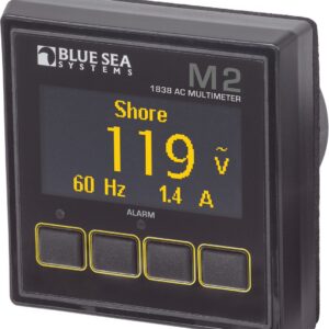 BLUE SEA MONITOR M2 OLED AC MULTIMETER 1838-BSS