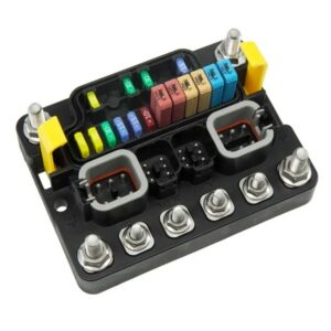 EGIS MOBILE MT SERIES 12P SEALED BLOCK W BUSBAR 3412B