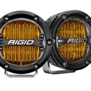 RIGID IND 360-SERIES PRO SAE FOG YELLOW PAIR 36121