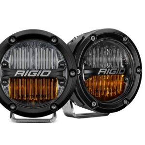 RIGID IND 360-SERIES SAE FOG AMBER/WHITE PAIR 36122