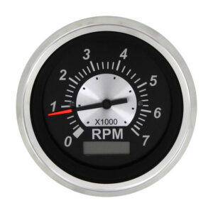 SIERRAMARINE TACH 7K/HOURMETER  BLACK STERLING 3 67364P