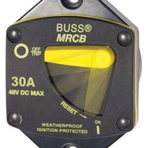 BLUE SEA CIRCUIT BREAKER 187 PNLMNT 30A 7036-BSS