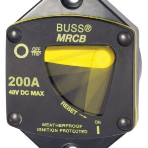 BLUE SEA CIRCUIT BREAKER 187 PNLMNT 200A 7049-BSS