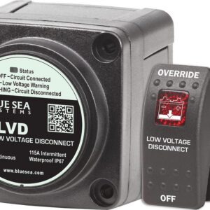 BLUE SEA SOLENOID M 65A 12V LVD 7635-BSS