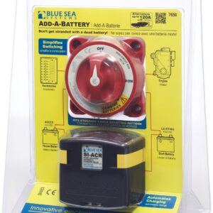 BLUE SEA SOLENOID ADD A BATTERY 7650-BSS