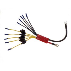 CONNECT EASE MULTI 5 FUSED  LEAD ACCES CE12VB5FK