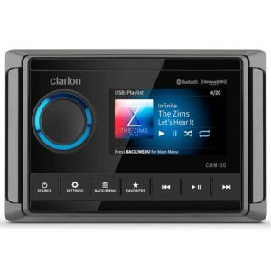 CLARION CLARION MARINE SOURCE UNIT WITH 3' 010-03224-00