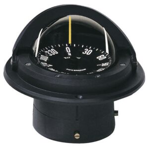 RITCHIE NAVI COMPASS  FLUSH MNT  3' DIAL  BLACK F-82
