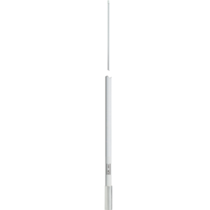 KJM VHF ANT 6DB 8' WHITE HARDWIRED CBLE A786-V