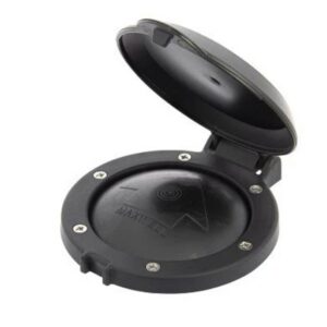 MAXWELL FOOT SWITCH COVERED BLACK P19006