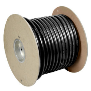 PACER 4 AWG UL BK TC WIRE 100FT RL WUL4BK-100