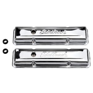 EDELBROCK VC LOW CHROME 307-400CHEV 4449