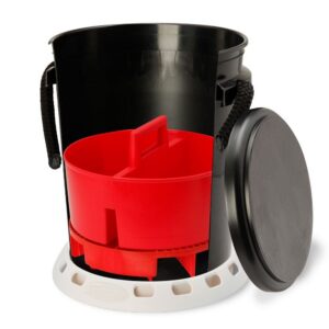 SHURHOLD IND 5 GALLON BLACK BUCKET KIT + BASE 2464