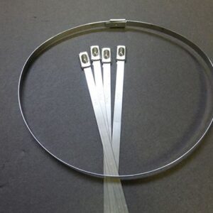 HELIX RACING STAINLESS STEEL CABLE TIES 8'  100P 304-5808