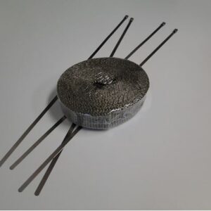 HELIX RACING BRONZE EXHAUST WRAP KIT 2'X 25FT. 504-2025