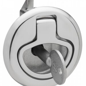 WHITECAP IND 316 S.S. LOCKING D-STYLE SLAM LATCH 6136C