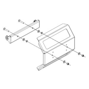 HUMMINBIRD IN DASH MOUNTING KIT  HELIX 12 740175-1