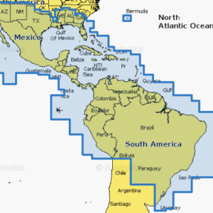 NAVIONICS MEXICO  CARIBBEAN TO BRAZIL 010-C1364-30
