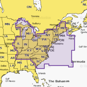 NAVIONICS U.S. EAST 010-C1370-30
