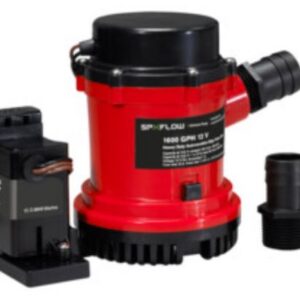 JOHNSON PUMP HD BILG PMP 1600 GPH W/EM SWIT 12V 01604-00