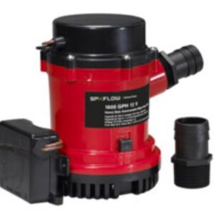 JOHNSON PUMP HD BIL PMP 1600 GPH W/ULT. SWIT 12V 01674-001