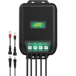 BATTERY TEND 4 BANK 40 A MARINE CHARGER 022-1009-DL-WH