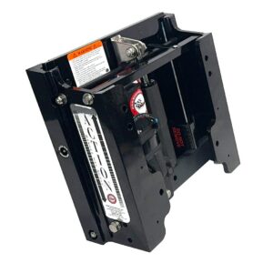 BOBS MACHINE 6' ACTION SERIES PWD COATED BLK 100-106010P-PCGBLK-NOSPN-NG