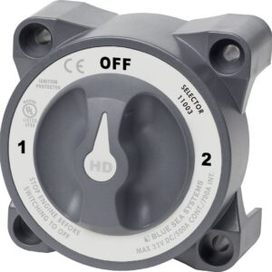 BLUE SEA SWITCH BATTERY HD SELECTOR 3P W/AFD 11003-BSS