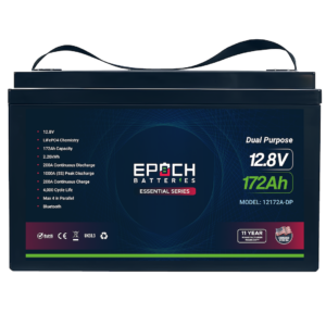 EPOCH BATTER 12V 172AH (2.20KWH) DUAL PURPOSE ES 12172A-DP