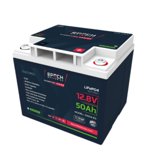 EPOCH BATTER 12V 50AH | BLUETOOTH | LIFEPO4 BATT 1250A-ES