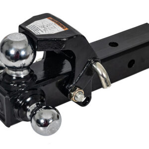 BUYERS PROD TRIBALL HITCH W/PINTLE BLACK 2.5IN 1802280