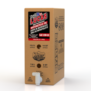LUCAS OIL SAE 20W-50 MOTORCYCLE OIL/1X1/6 GAL 18032