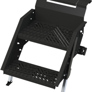 SUBURBAN MFG STOW AWAY 2STEP WIDE 30-34 BLK 4802A