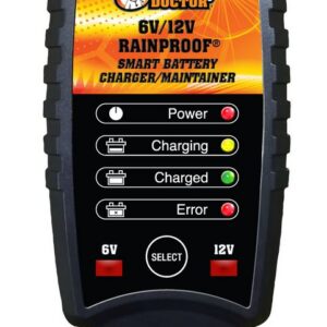 WIRTHCO BATTERY DOC  6/12V 2 AMP RAINPROOF 20067