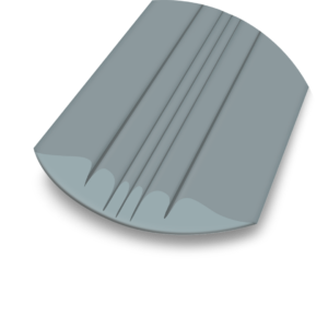 KEELGUARD MEGAWARE KEELGUARD 8' GRAY 20508