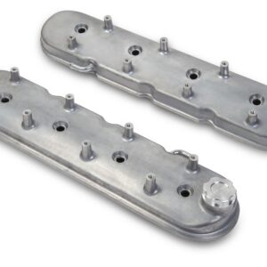 HOLLEY GM VALVE COVER NATRL CAST 241-88
