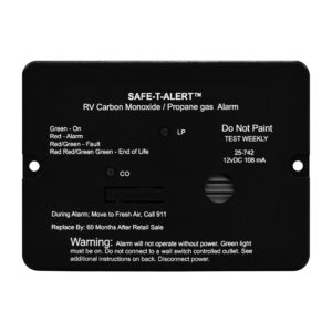 MTI INDUSTRY FLUSH MOUNT LP ALARM 25-742BL