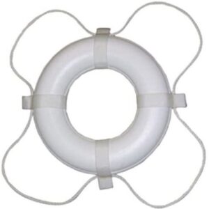 TAYLOR MADE 24' WHITE FOAM RING BUOY 361
