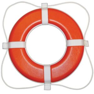 TAYLOR MADE 30' ORANGE FOAM RING BUOY 383