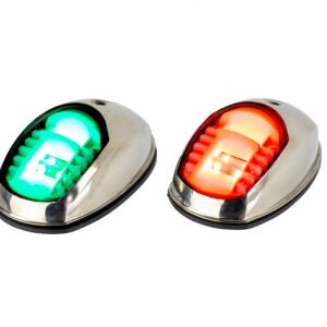 SEA DOG STAINLESS LED NAV LIGHTS PORT/ 400070-1