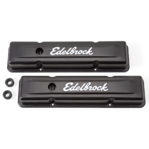 EDELBROCK VALVE COVER SB-CHEVY 4443