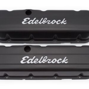 EDELBROCK V/C TALL BBC BLACK 4683