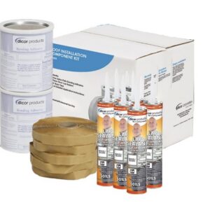 DICOR CORP INSTALLATION KIT FOR EPDM PLUS AND 601-CK-T