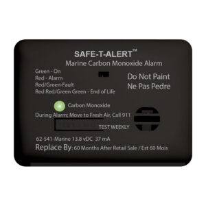 MTI INDUSTRY MARINE CO DETECTOR SURF MNT BLK 62-541-BL-MARINE
