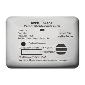 MTI INDUSTRY MARINE CO DETECTOR SURF MNT WHT 62-541-WT-MARINE