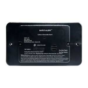 MTI INDUSTRY CARBON MONOXIDE ALARM - BLACK FLUSH 62-542-BL-TR