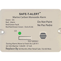 MTI INDUSTRY MARINE CO DETECTOR FLSH MNT WHT 62-542-WT-MARINE