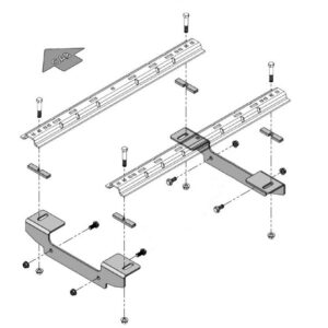 DEMCO FRAME BRACKET KIT F/2020 CHEVY/GMC2 8552037