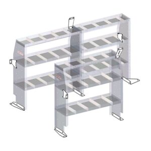 WEATHERGUARD METRIS SHELVING INSTALL KIT 9753-3-01
